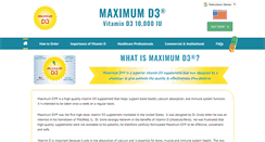 Desktop Screenshot of maximumd3.com